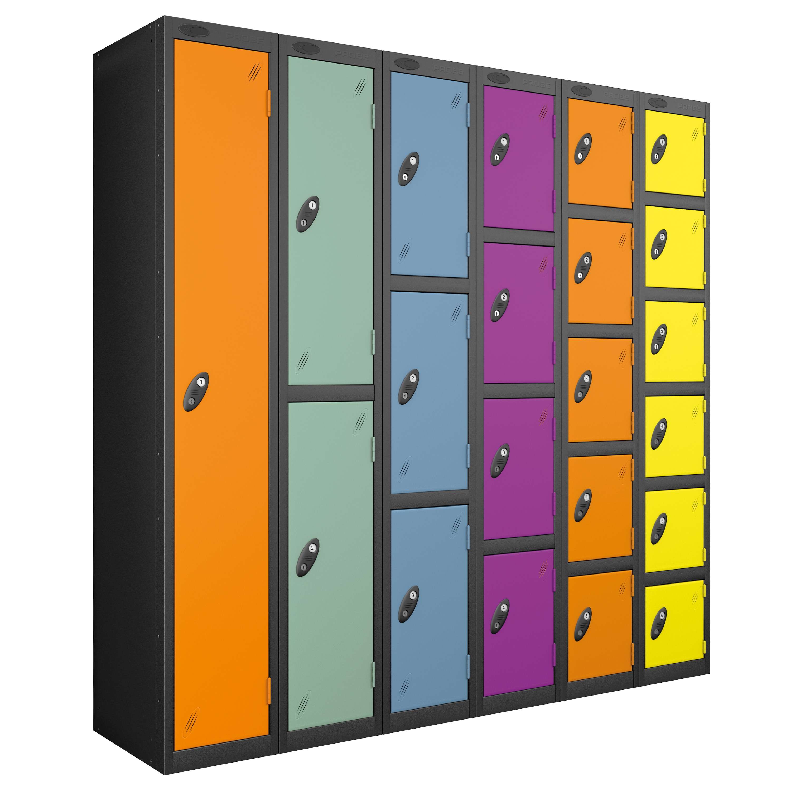 New Black Body Probe Standard Steel Lockers