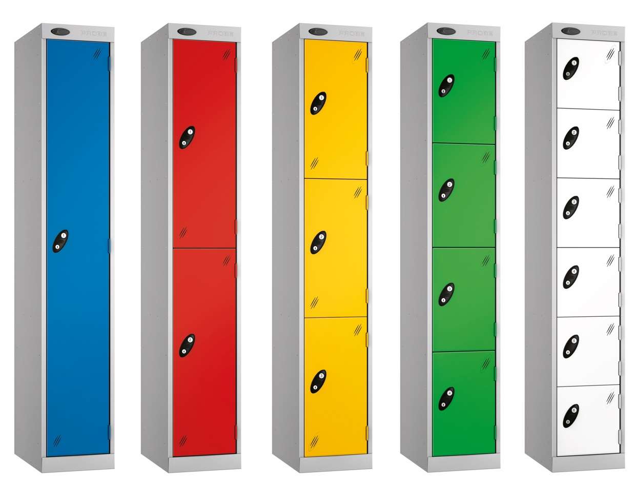 1-6 Tier Probe Metric Steel Lockers