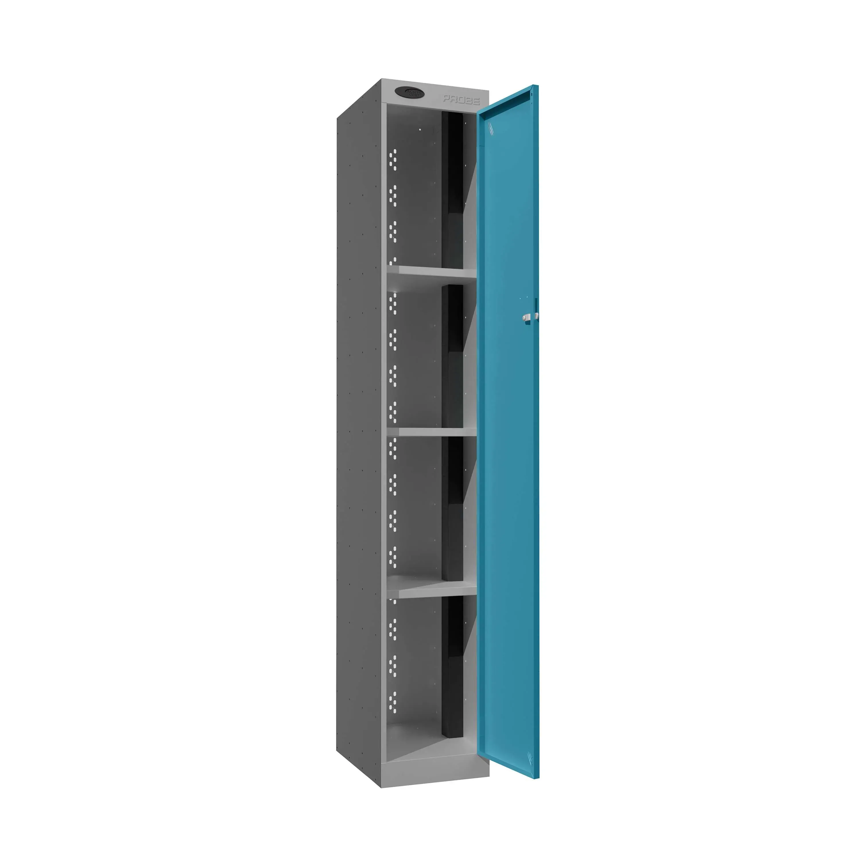 Single Door/4 Compartment Charging Locker
