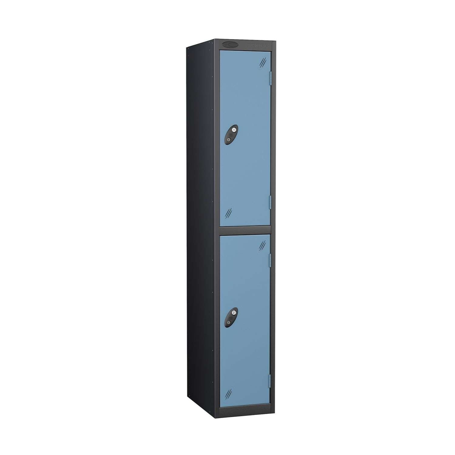 Probe Two Door Black Body Locker