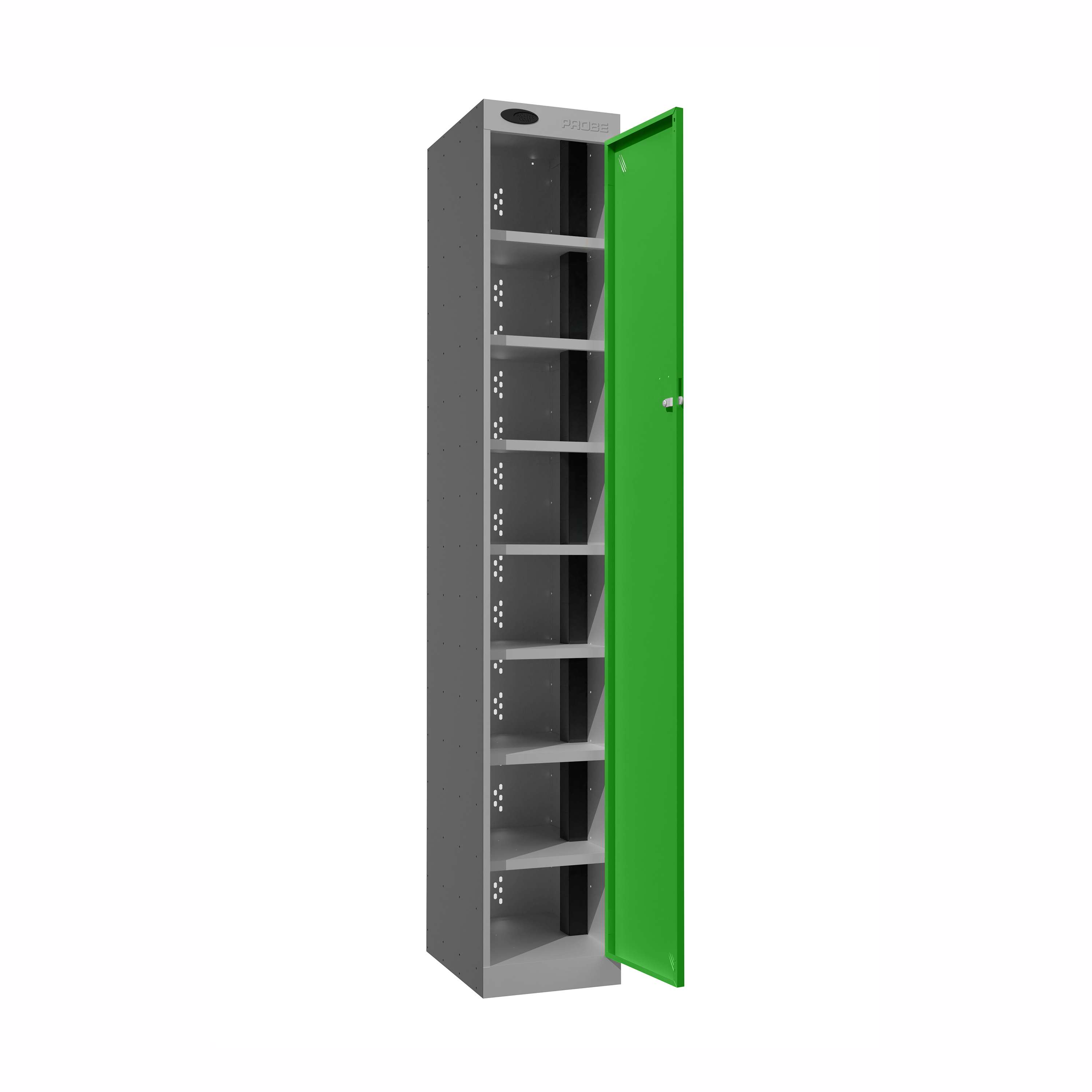 Single Door/8 Compartment Charging Locker